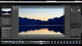 Lightroom landscape tutorial (USE SUBTITLES) - Complete and easy workflow with landscape image