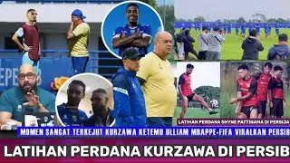 BEDA KELAS‼️LATIHAN PERDANA KURZAWA DI PERSIB BANDUNG VS LATIHAN PERDANA SHYNE PATTYNAMA DI PERSIJA 