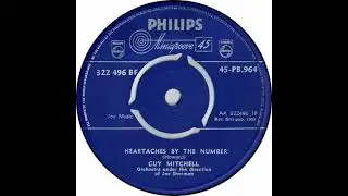 Guy Mitchell - Heartaches By The Number - 1960 Chart Hits