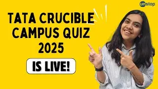 Tata Crucible Campus Quiz 2025 is live! | Eligibility criteria, rounds and more!