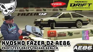 Kyosho RTR Drifter im Ptofi Test Drift Freaks Berlin und der neue Fazer D2 Toyota AE86