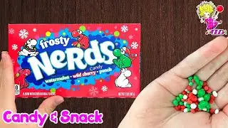 🍬 Frosty Nerds Watermelon, Wild Cherry and Punch Candy - Candy & Snack Review