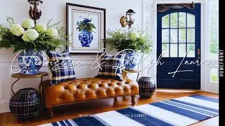 Elegant Home Design: Mixing Chinoiserie with Ralph Lauren Classic Style!