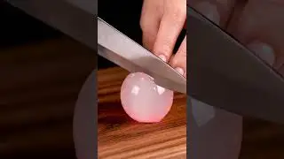 ASMR Glass Lychee Slice | Jelly-Crack Sounds (No Talk, No Music)