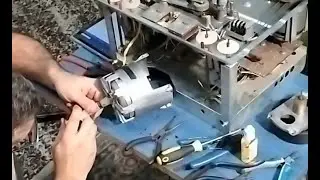 Revox G36 mk2, capstan motor service, Part 3 - lubrication