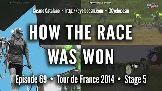 How The Race Was Won - TdF 2014 - Stage 5