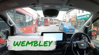 POV drive in North London | Wembley | Hanwell | City |Brand New Ford Transit 2026 | Automatic | ASMR