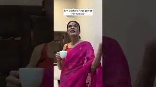 My bestie first day at her sasural 😂 #funny #meghranjani #comedy #viral