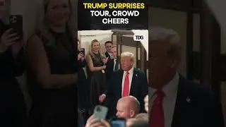#watch President Trump Surprises First White House Tour, CROWD ERUPTS IN &lsquo;USA&rsquo; CHANTS
