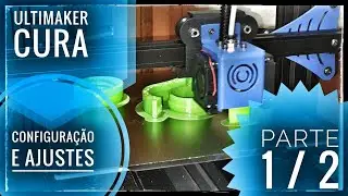 Configurando o Ultimaker Cura para imprimir na TWO TREES BLUER V3, Ajustes até o Sucesso. Part 1