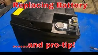 Replacing Battery in my Harley Davidson Street Glide Special - Pro tip!