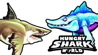 NEW MR SNAPPY vs MEGALODON (HUNGRY SHARK WORLD)