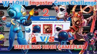 Whitejack Only Imposter Guess Challenge 2 🔥|| Whitejack Gameplay Super Sus || Gaming With Fun