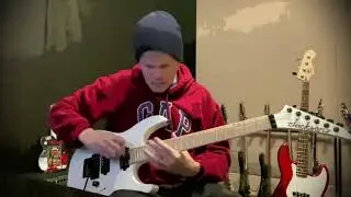 Jackson Dinky DK2M &ldquo;Snow White&rdquo;. 1st time playing that guitar 🎸