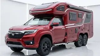 2026 Honda 6x6 Camper Motorhome | Ultimate Luxury Adventure on Six Wheels | Safe Drive ❤️