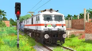 WAG-9 Cabin View with passenger Train Journey in Indian Railways &ndash; Train Simulator 2022