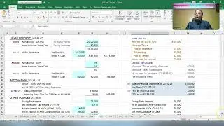 ITR-2 (Excel) Case-7 (Old Regime) Niharika Vij_Salary, Properties, Sale of Diamonds, Dividend, Gifts