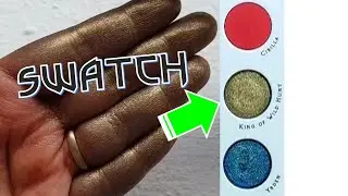 KING OF WILD HUNT | The Witcher's Redemption Palette | Makeup With Rising Phoenix