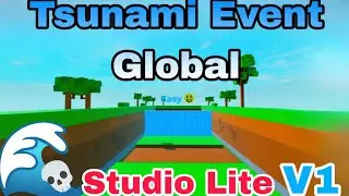 Global Tsunami Event | Studio Lite #studiolite #roblox 