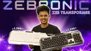 Gaming Test with Zebronics Transformer Combo | Performance Review & Gameplay