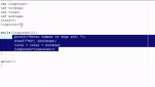 C Programming Tutorial   6   While Loops