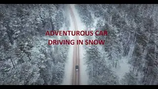 Car Driving Challenges| How to drive car in Snow| Hindi| Snow Driving| Modern Bangla Driving School
