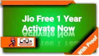 [ Hindi ] Congratulation ! Jio Free 1 Year Prime Membership.How To Do Registered Successfully.