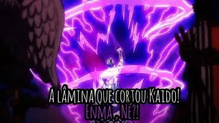 Zoro - A lâmina que cortou kaido! Enma, né?! Edit - One Piece