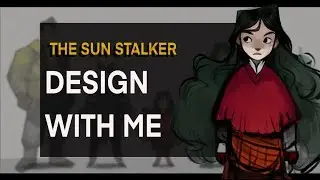 The Sun Stalker | Character Lineup Design | SPEEDPAINT