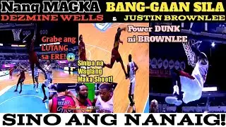GINEBRA IMPORT JUSTIN BROWNLEE hindi INURUNGAN si SMB IMPORT DEZZ WELLS!|PBA THROWBACK
