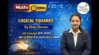 10 Minute Show Logical Squares | 100% Exam-Oriented Questions