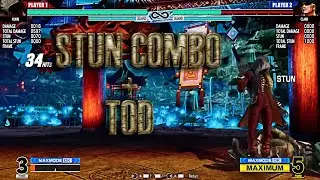 KOF XV: KUKRI Stun Combo + TOD - KOF15