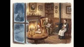 “A Winter Evening at Green Gables – Cozy Family Scene”
