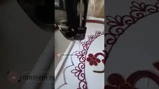 🌸 Stunning Hand Embroidery Design &ndash; Easy & Relaxing Tutorial!| Rizwan Ali Tv