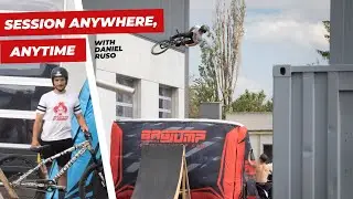 Ride Anywhere With Your Inflatable BAGJUMP Bike Landing Airbag - portable & safe, realistic landings