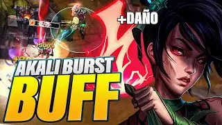 &iexcl;Prob&eacute; el BUFF a ELECTROCUTAR jugando AKALI FULL BURST!