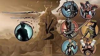 Shadow Fight 2 Gates of Shadows | Fight with all Bosses #trending 