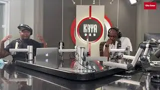 Thomas and Skhumba tackle Kaya FM's morning show