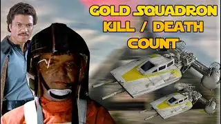 Количество убийств и смертей в «Золотой эскадрилье» Star Wars