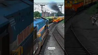 Two Trains On The Same Track Crash Train Simulator Games Videos#railroad#train #traingame