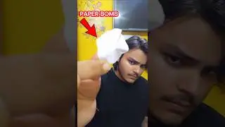 Best Paper Bomb 💣 😱-DIY paper Bomb