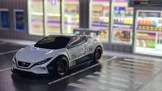 Hot Wheels Unboxing ASMR - Wind Tunnel (NISSAN LEAF NISMO RC_02)