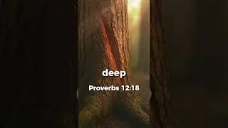 Words That Heal or Hurt | Proverbs 12:18 #Bible #SpeakLife #shorts