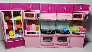 4 minutes satisfying with unboxing cute mini kitchen playsets | Asmr toys