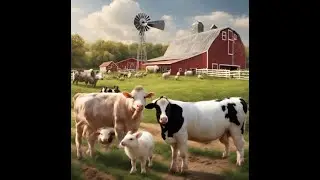 Exploring First Words with Farm Animals
