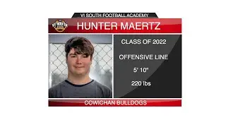 HUNTER MAERTZ PLAYER SPOTLIGHT VI SOUTH FOOTBALL ACADEMY