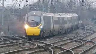 1S37 0605 Avanti 390112 Birmingham New Street to Glasgow Central