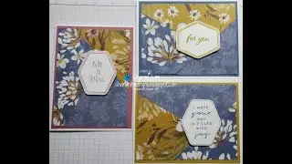 #144 Stack, Slice, and Shuffle with Wildly Flowering DSP card  tutorial with pictures and video