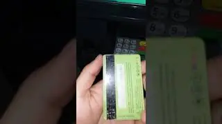 ATM card not accepted