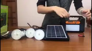 Портативная cолнечная автономная система Easy Power EP-393bt